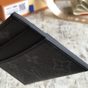 Louis Vuitton Monogram Eclipse Double Card Holder - Image 4