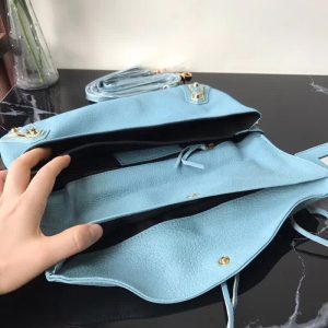 Balenciaga Classic Metallic Clutch bag - Image 6