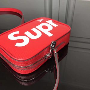 Louis Vuitton Supreme Shoulder Bag - Image 4