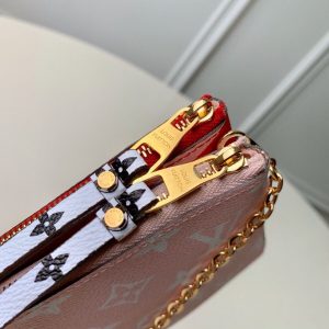LOUIS VUITTON POCHETTE DOUBLE ZIP - Image 7