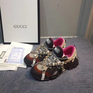 Gucci Flashtrek sneaker with removable crystals - Image 8