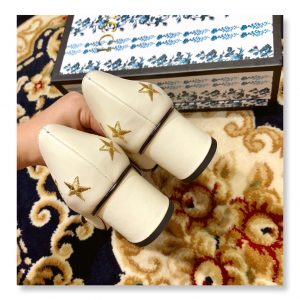 Gucci Embroidered leather mid-heel pump - Image 3