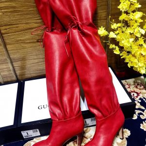 Gucci Leather over-the-knee boots - Image 6