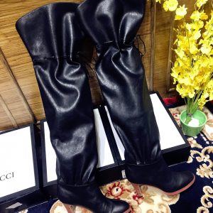 Gucci Leather over-the-knee boots - Image 5