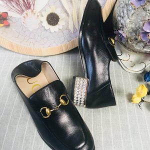 Gucci Jordaan Leather Loafers - Image 7