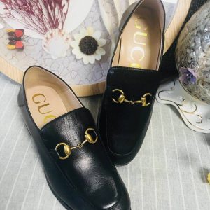 Gucci Jordaan Leather Loafers - Image 6