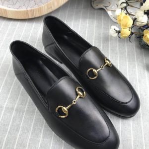Gucci Leather Horsebit Loafers - Image 7