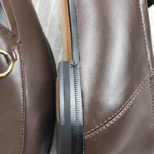 Gucci Leather Horsebit Loafers - Image 3