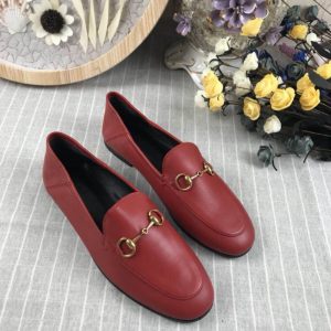 Gucci Leather Horsebit Loafers - Image 9