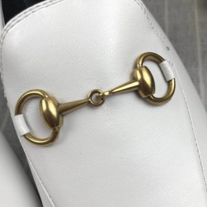 Gucci Leather Horsebit Loafers - Image 5