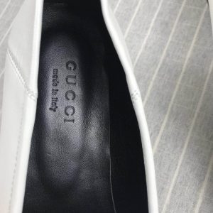 Gucci Leather Horsebit Loafers - Image 4