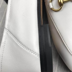 Gucci Leather Horsebit Loafers - Image 3