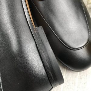 Gucci Jordaan Leather Loafers - Image 3