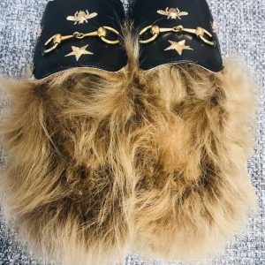 Gucci Princetown Leather Slippers - Image 6