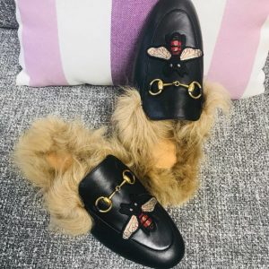 Gucci Princetown Leather Slippers - Image 6