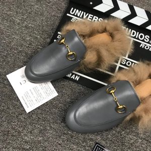 Gucci Princetown Leather Slippers - Image 6