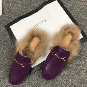 Gucci Princetown Leather Slippers - Image 5