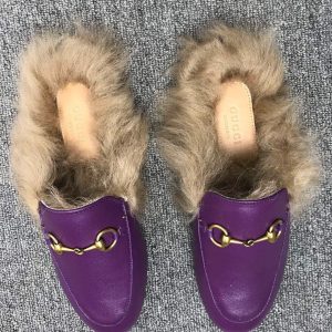 Gucci Princetown Leather Slippers - Image 3