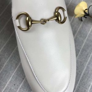 Gucci Princetown Leather Slippers - Image 5