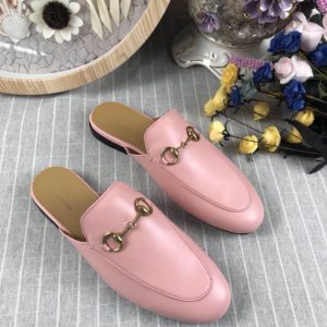 Gucci Princetown Leather Slippers - Image 9
