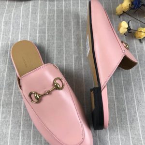 Gucci Princetown Leather Slippers - Image 6