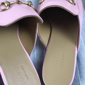 Gucci Princetown Leather Slippers - Image 3