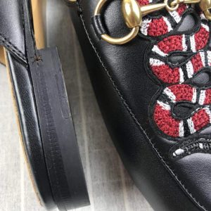 Gucci Princetown Leather Slippers - Image 4