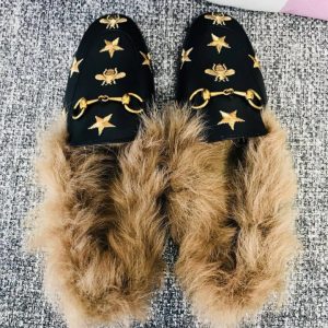 Gucci Princetown Leather Slippers - Image 7