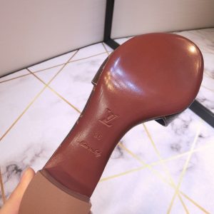 LOUIS VUITTON Lock Sandals - Image 3