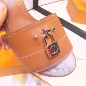 LOUIS VUITTON Lock Sandals - Image 5