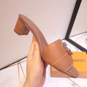 LOUIS VUITTON Lock Sandals - Image 4