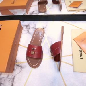 LOUIS VUITTON Lock Slippers - Image 8