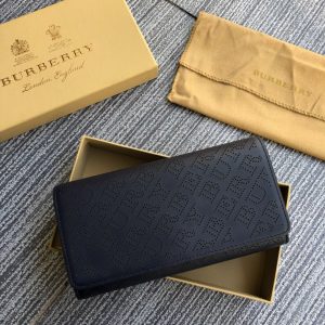 Burberry Wallet Navy - Image 9