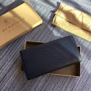 Burberry Wallet Navy - Image 8