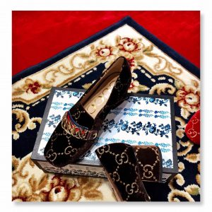 Gucci Velvet Pumps Heel:4.5cm - Image 6