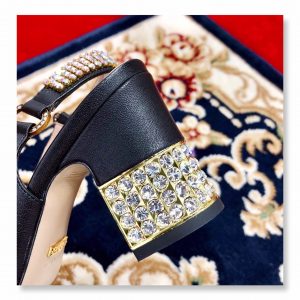 Gucci Slingback Pumps With Crystal - Image 4