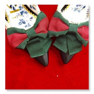 Gucci Mid-Heel with Bow - Image 4