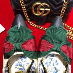 Gucci Mid-Heel with Bow - Image 8