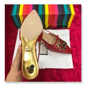 Gucci Pumps with Crystal - Image 9
