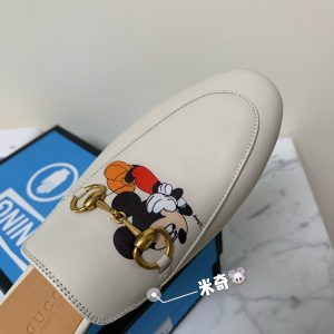Gucci Princetown Leather Slippers - Image 6