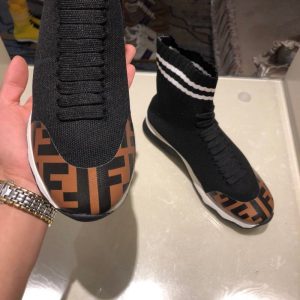 Fendi Socks Boots - Image 3