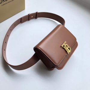 Burberry Belted Leather TB Bag - Image 9