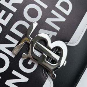 Burberry Belted Leather TB Bag - Image 9