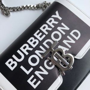 Burberry Belted Leather TB Bag - Image 8
