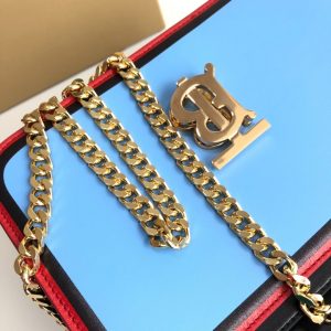 Burberry Belted Leather TB Bag - Image 6