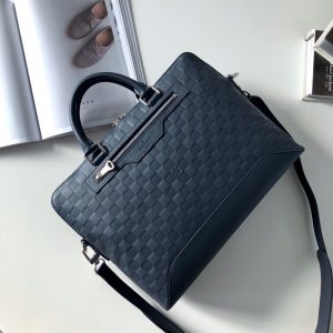 LOUIS VUITTON Avenue Soft Briefcase - Image 9