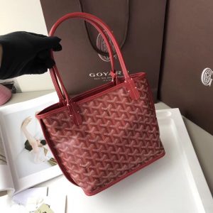 Goyard Saint Louis mini Tote Bag Canvas  Reversible - Image 9