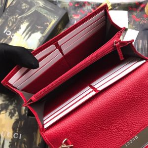 Gucci GG Marmont leather chain wallet - Image 7