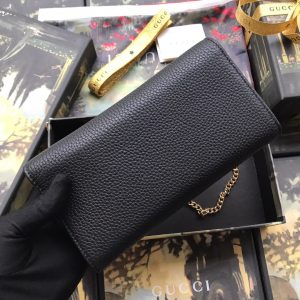 Gucci GG Marmont leather chain wallet - Image 3