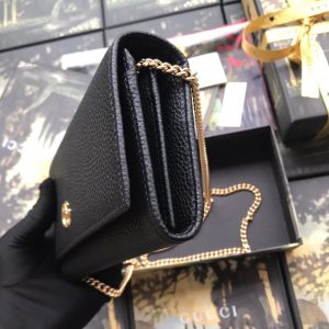 Gucci GG Marmont leather chain wallet - Image 7